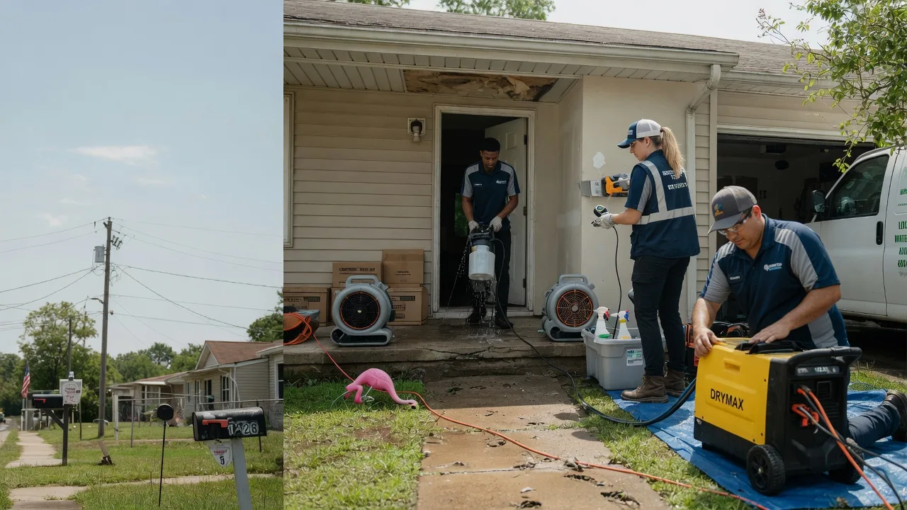 Storm Damage Water Removal in Ohio near me